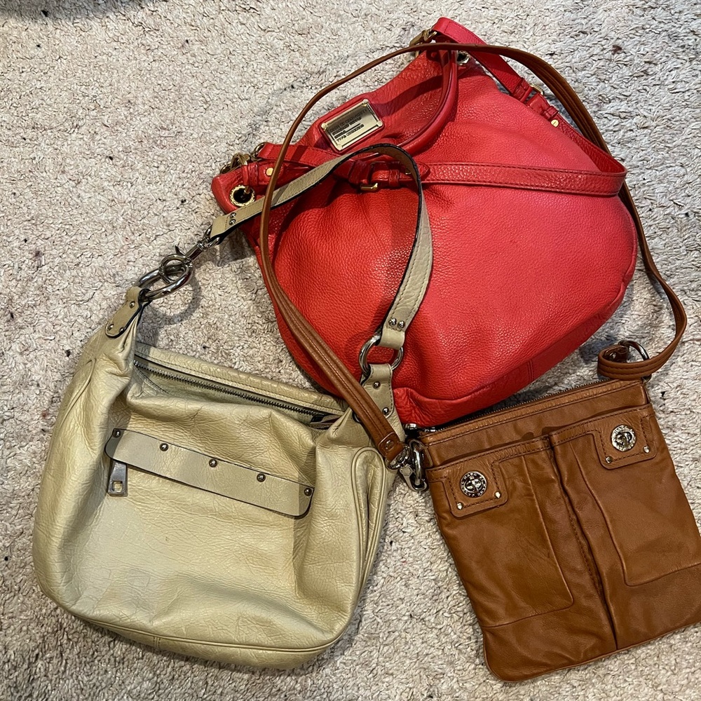 Marc Jacobs and Marc by Marc Jacobs bags—all three!!